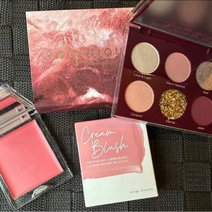 Dominique Cosmetics Eyeshadow Palette & Cream Blush